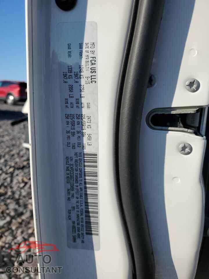 DODGE JOURNEY 2016 - 3C4PDCEG6GT133059