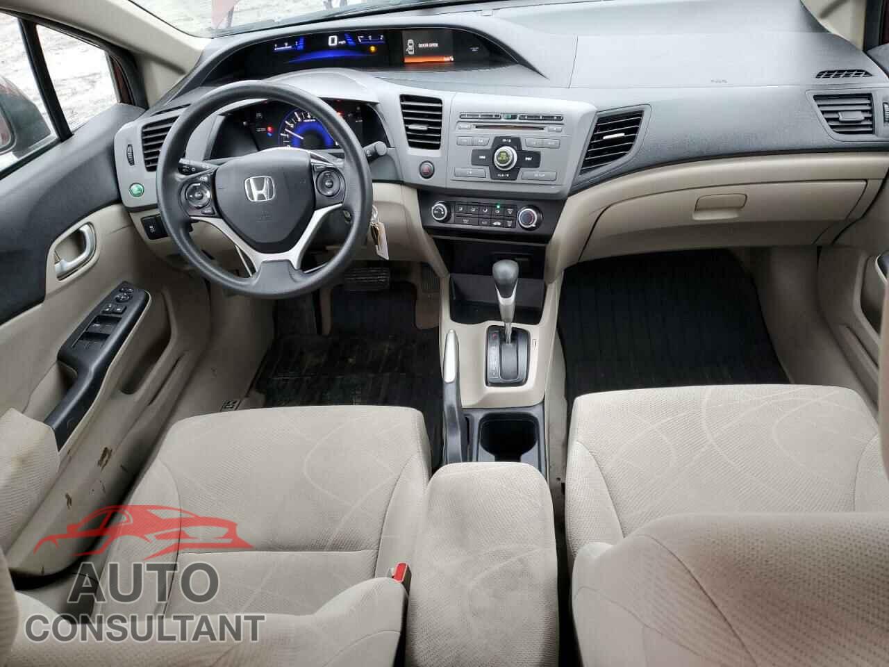 HONDA CIVIC 2012 - 19XFB2F53CE022900