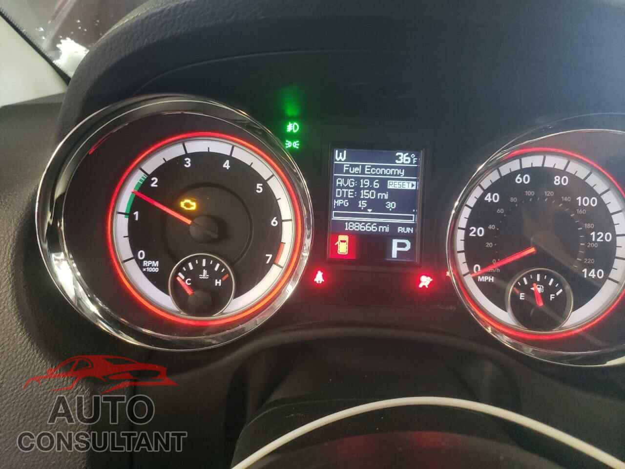 DODGE DURANGO 2012 - 1C4RDJDG4CC186993