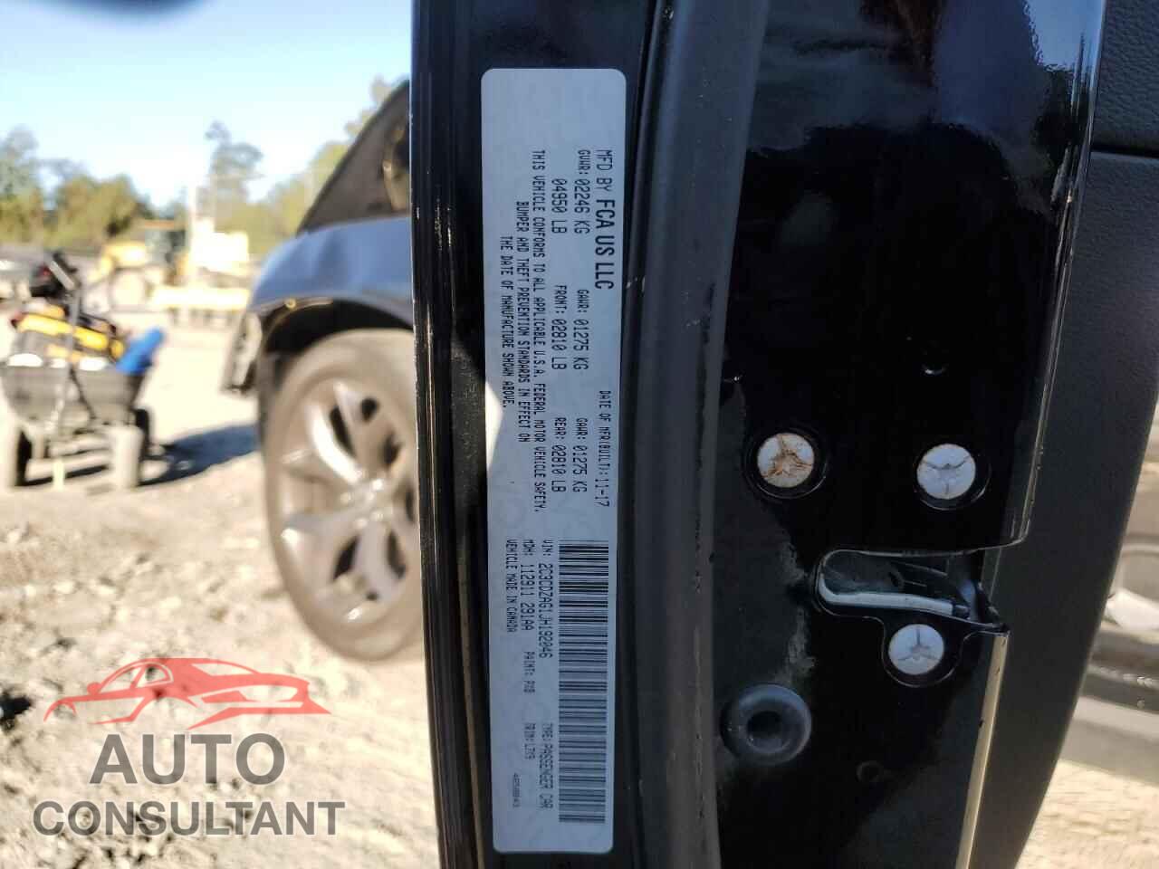 DODGE CHALLENGER 2018 - 2C3CDZAG1JH192046