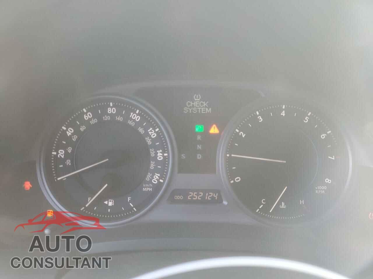 LEXUS IS 2009 - JTHBK262492092639