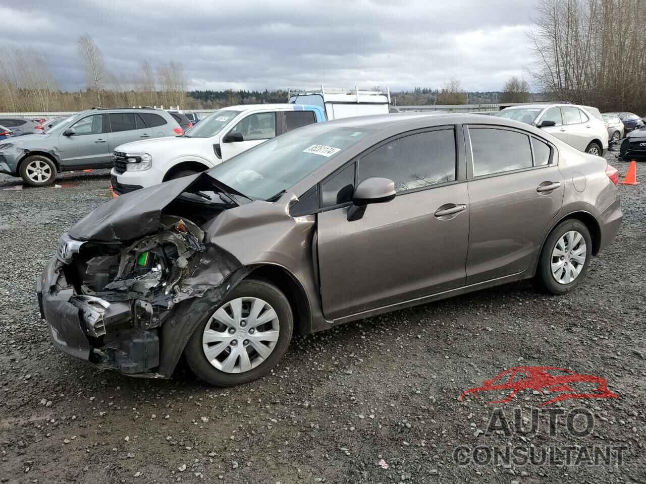 HONDA CIVIC 2012 - 19XFB2F59CE324739