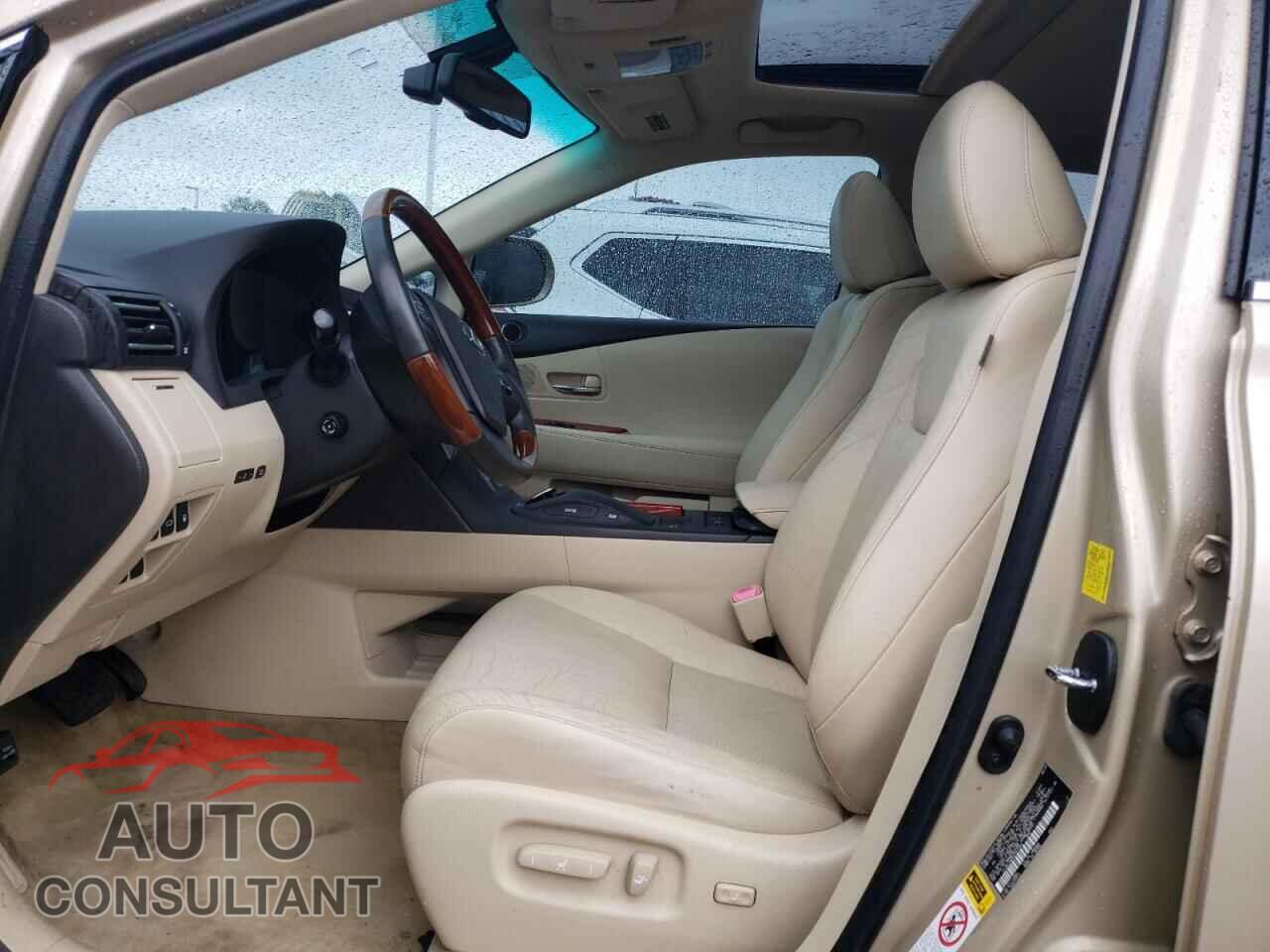 LEXUS RX450 2010 - JTJBC1BA8A2027364