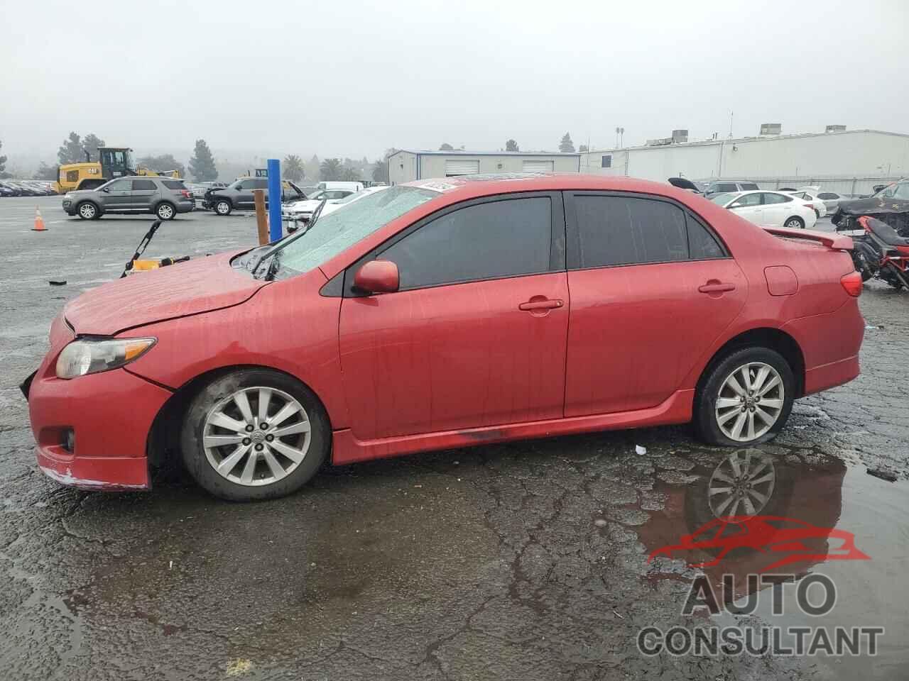 TOYOTA COROLLA 2009 - 1NXBU40E49Z053673