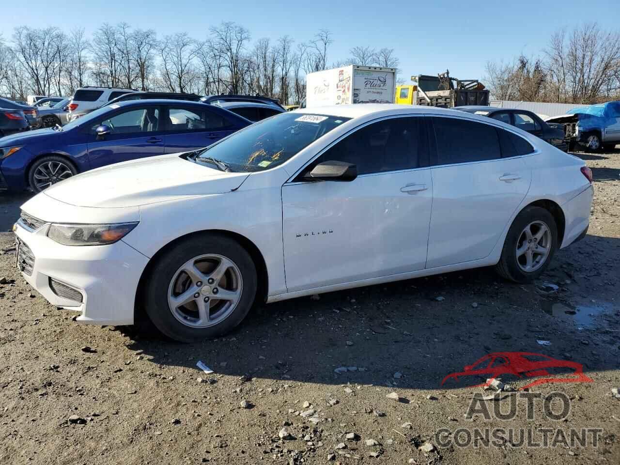 CHEVROLET MALIBU 2017 - 1G1ZB5ST1HF145264