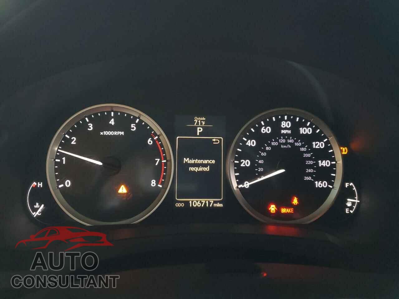 LEXUS IS 2016 - JTHBA1D25G5037743