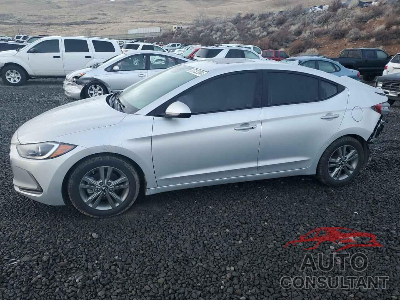 HYUNDAI ELANTRA 2018 - 5NPD84LFXJH354176