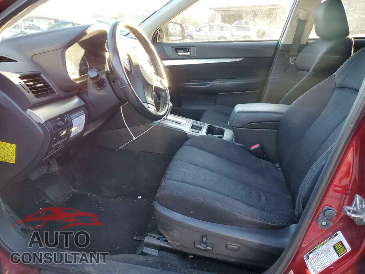 SUBARU OUTBACK 2012 - 4S4BRBCC0C3290657
