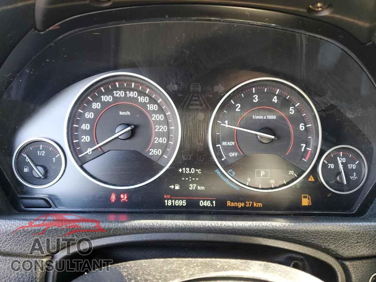 BMW 3 SERIES 2012 - WBA3A9C52CF270786