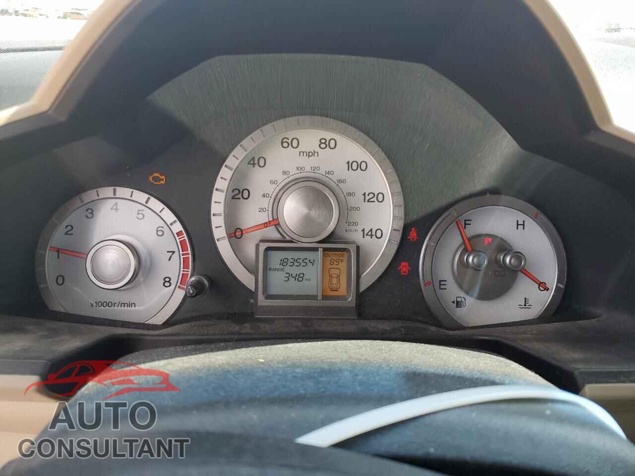 HONDA PILOT 2009 - 5FNYF38539B019899