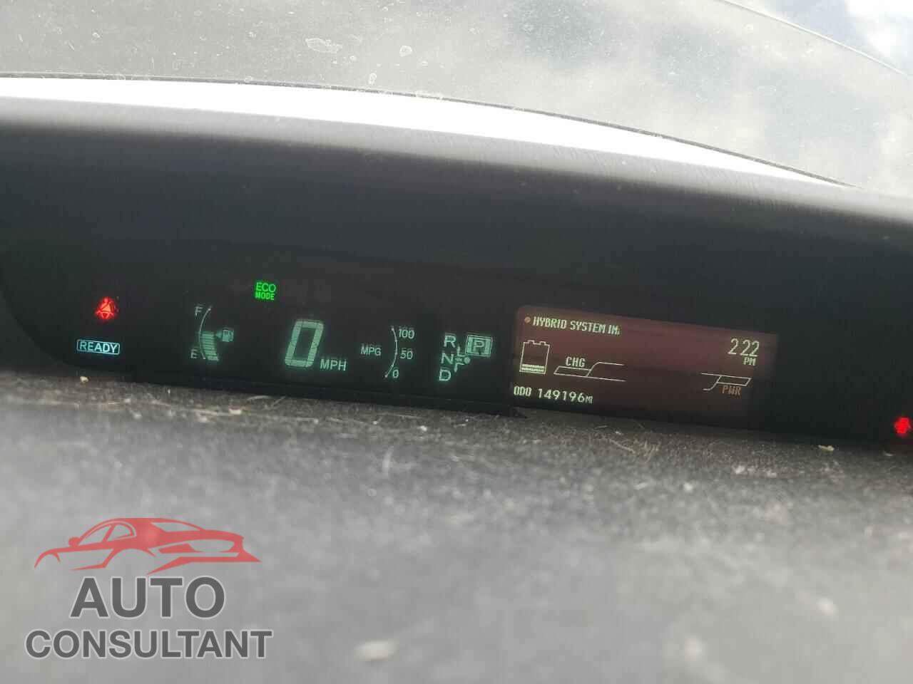 TOYOTA PRIUS 2011 - JTDKN3DU5B5297779