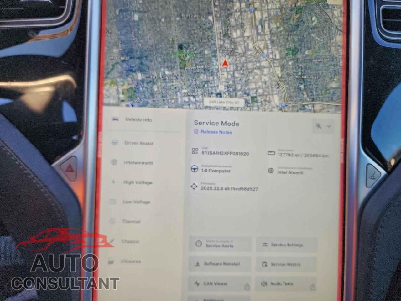 TESLA MODEL S 2015 - 5YJSA1H2XFF081620