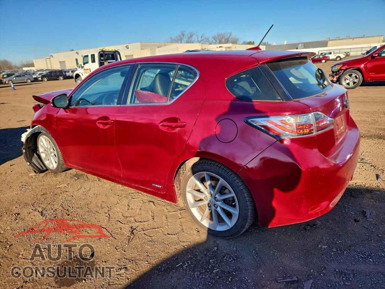LEXUS CT 200 2012 - JTHKD5BH3C2068099