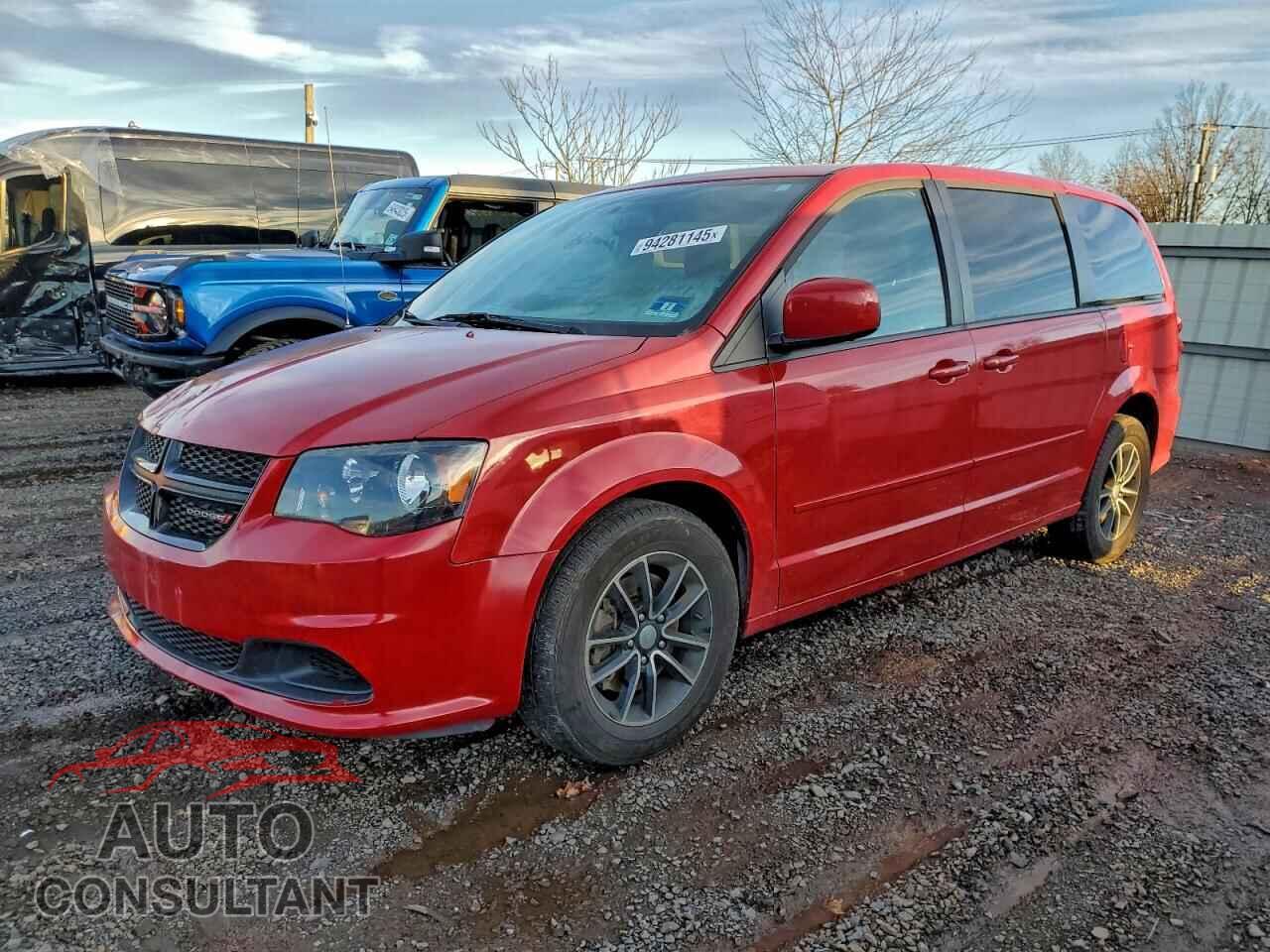 DODGE CARAVAN 2016 - 2C4RDGBG3GR107641