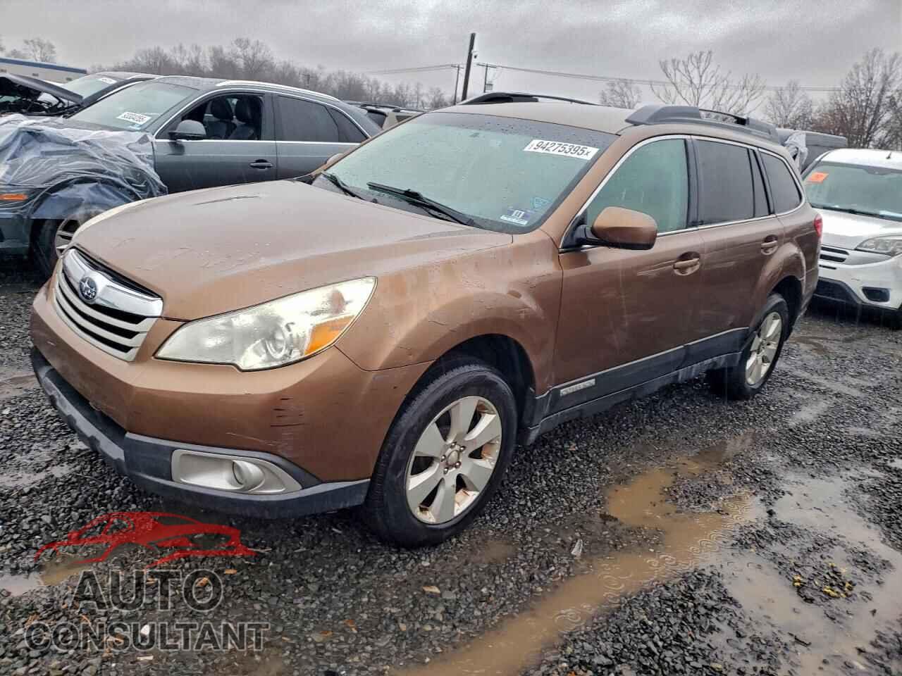SUBARU OUTBACK 2012 - 4S4BRBCC2C3205916