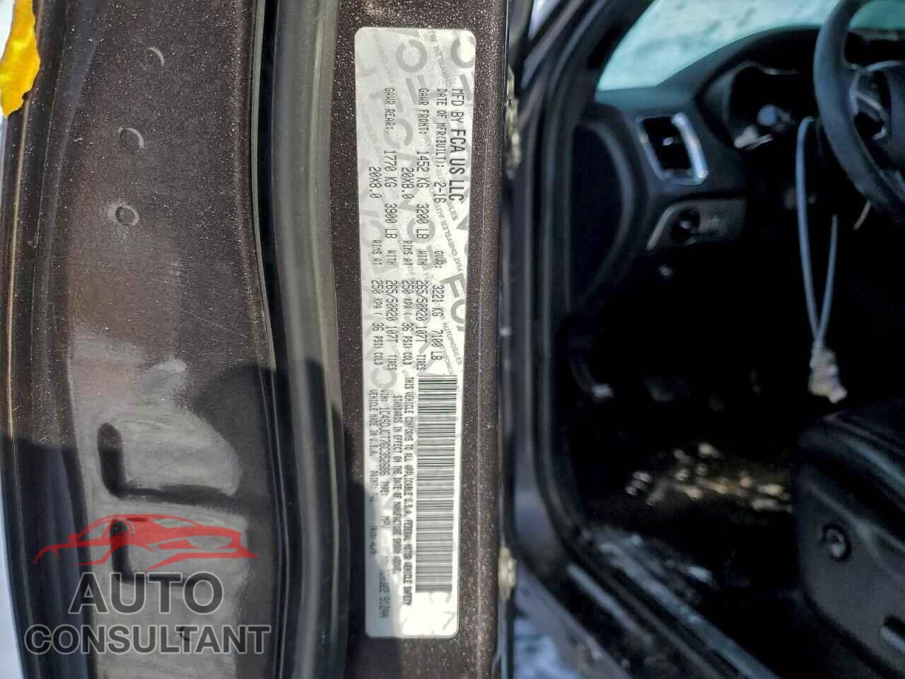 DODGE DURANGO 2016 - 1C4SDJCT7GC352686