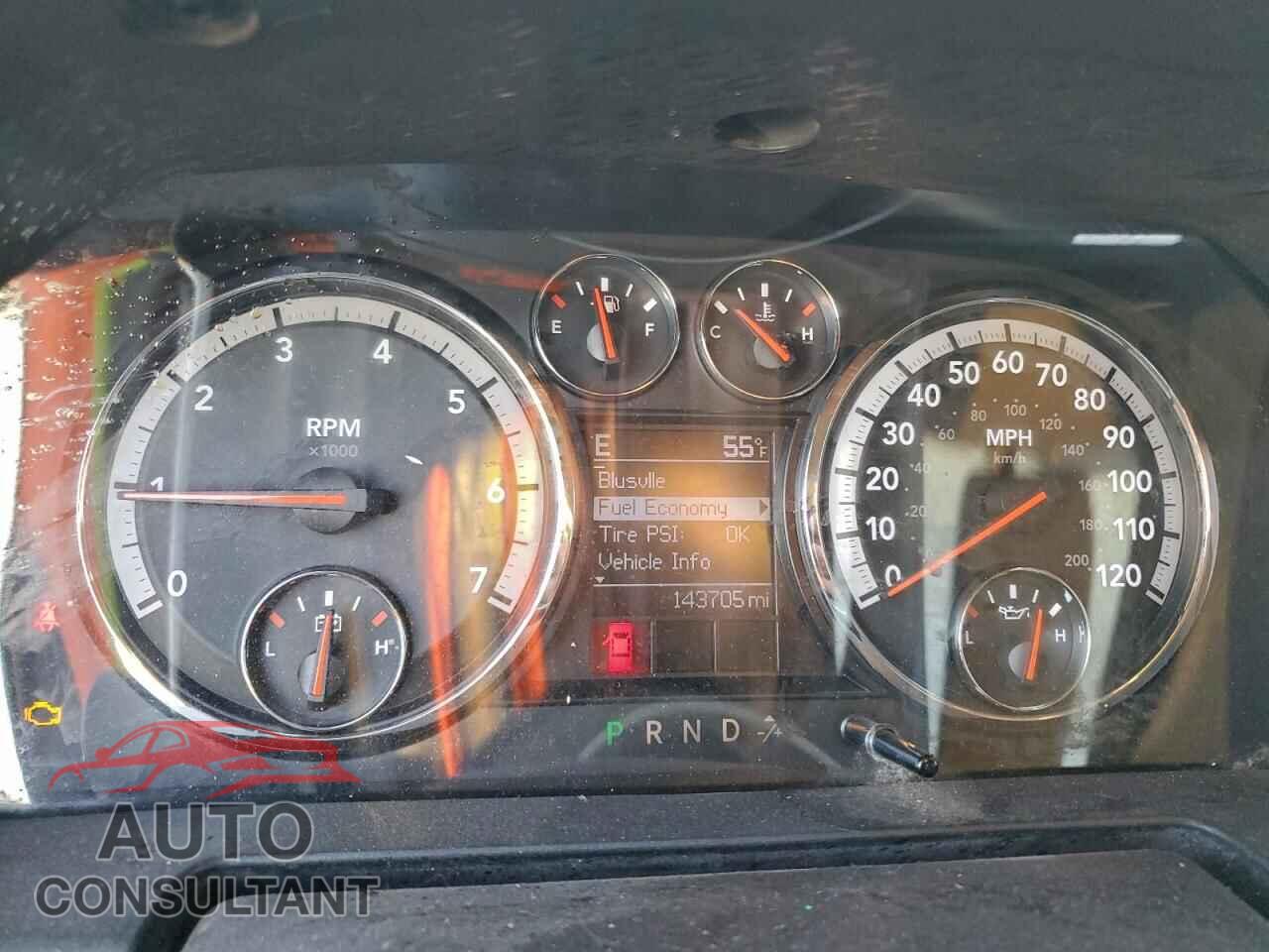 DODGE RAM 1500 2012 - 1C6RD6GTXCS282100