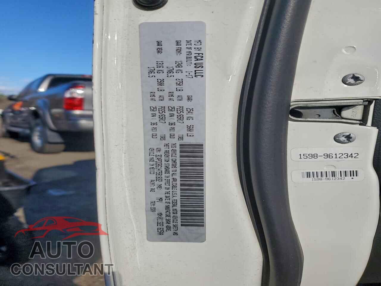 DODGE JOURNEY 2017 - 3C4PDDBG1HT591832