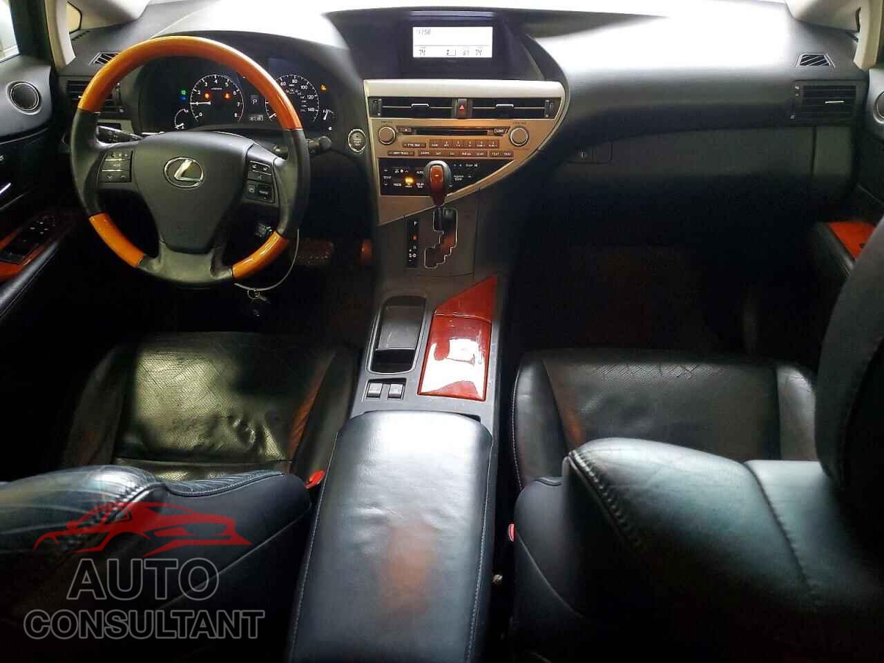 LEXUS RX350 2010 - 2T2BK1BA2AC022020
