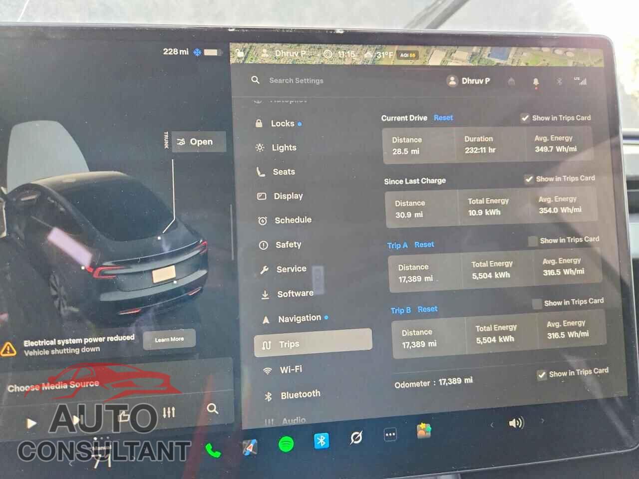 TESLA MODEL 3 2025 - 5YJ3E1EB6SF987786