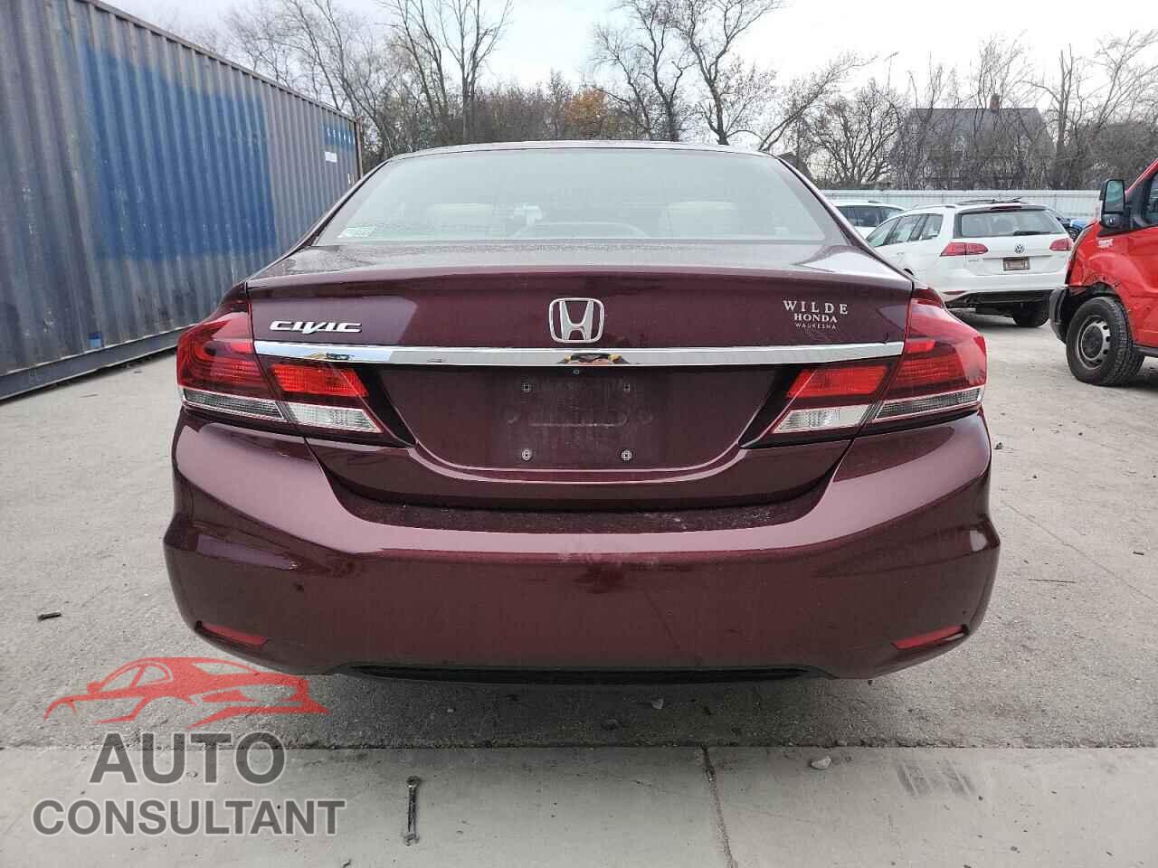 HONDA CIVIC 2013 - 19XFB2F80DE062542