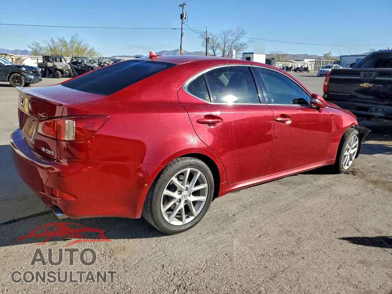 LEXUS IS 2012 - JTHBF5C25C2102516