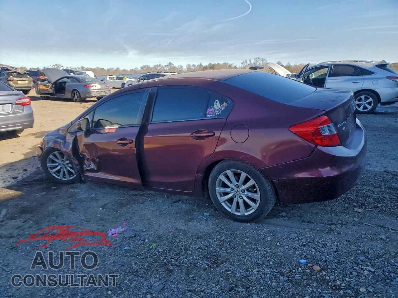 HONDA CIVIC 2012 - 2HGFB2F80CH608065