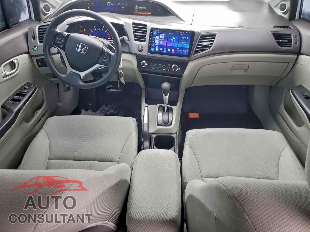 HONDA CIVIC 2012 - 19XFB2F89CE378424