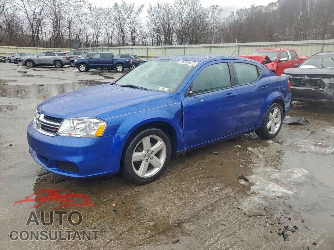 DODGE AVENGER 2013 - 1C3CDZAB8DN646213