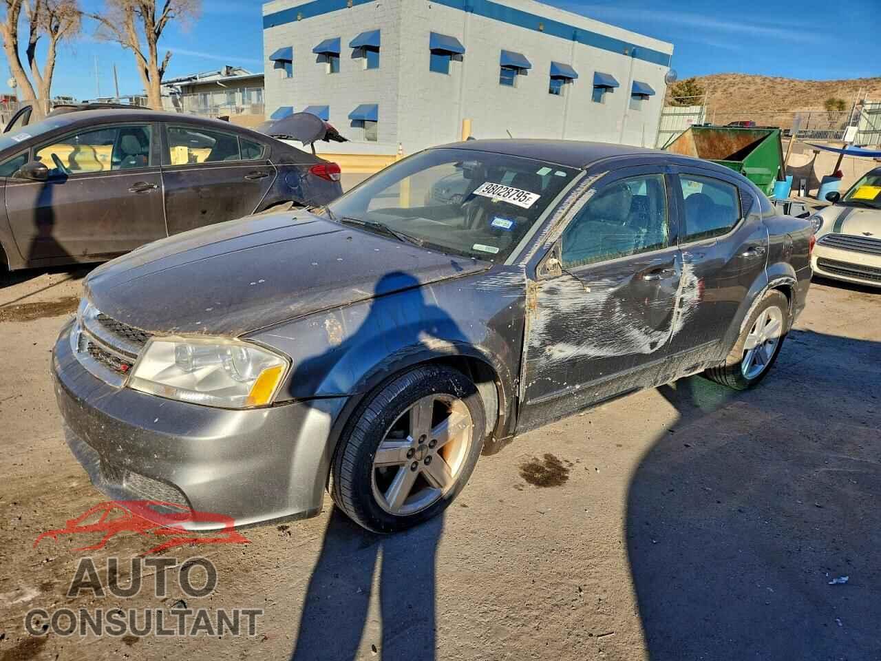 DODGE AVENGER 2013 - 1C3CDZAB6DN613033