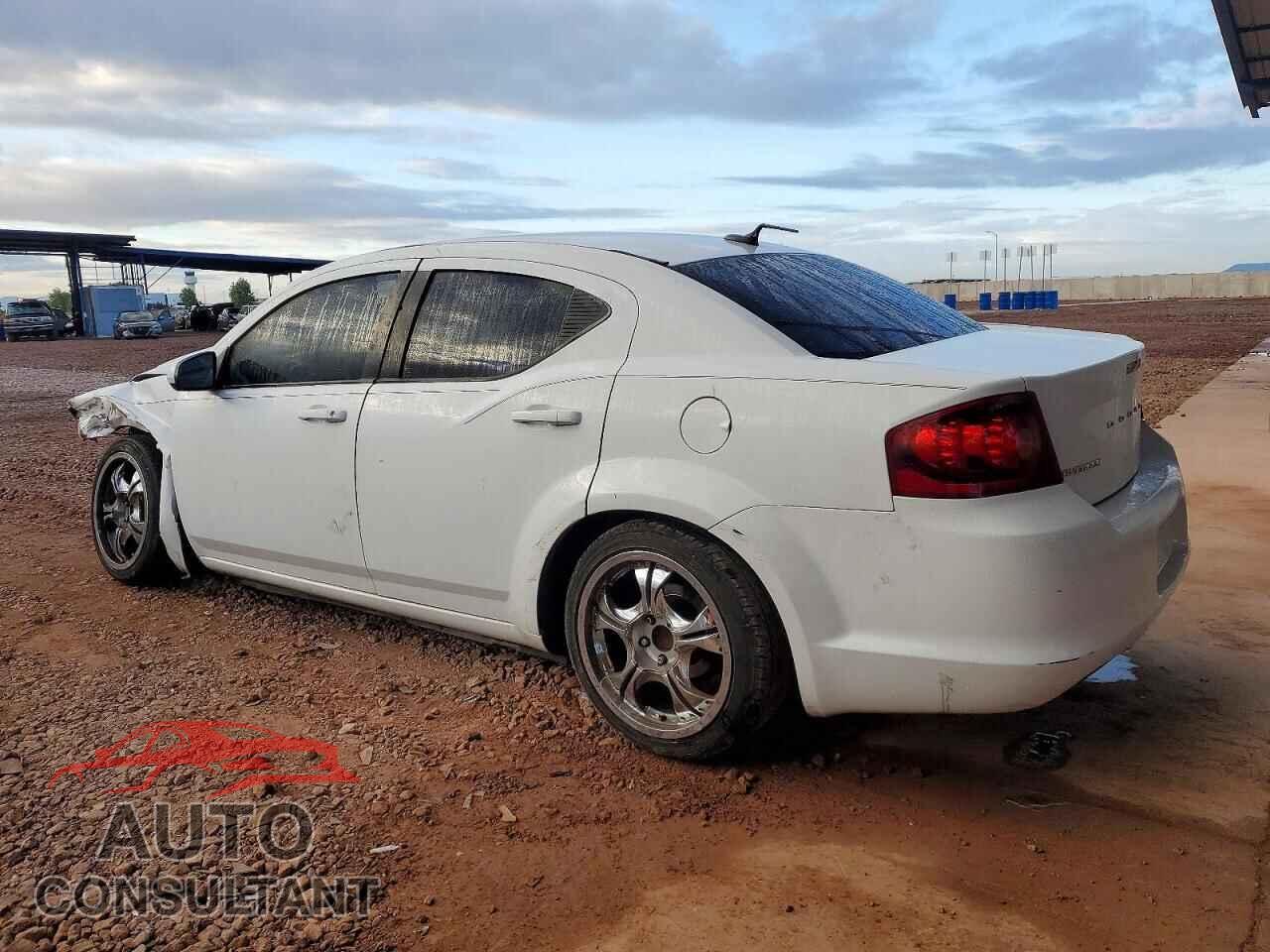 DODGE AVENGER 2013 - 1C3CDZCB1DN721072