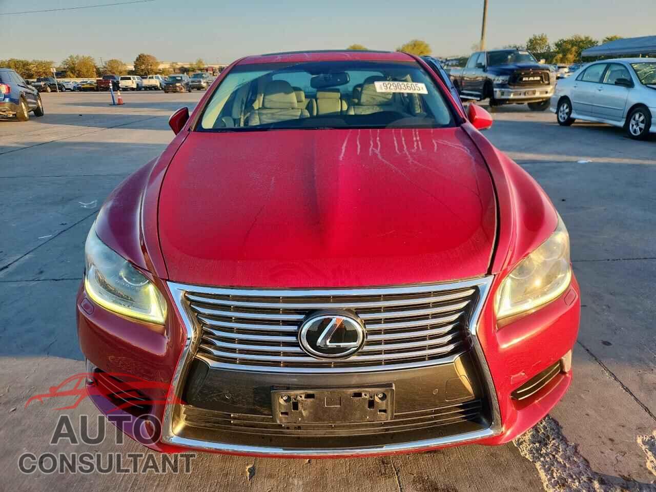 LEXUS LS460 2014 - JTHBL5EF3E5125528