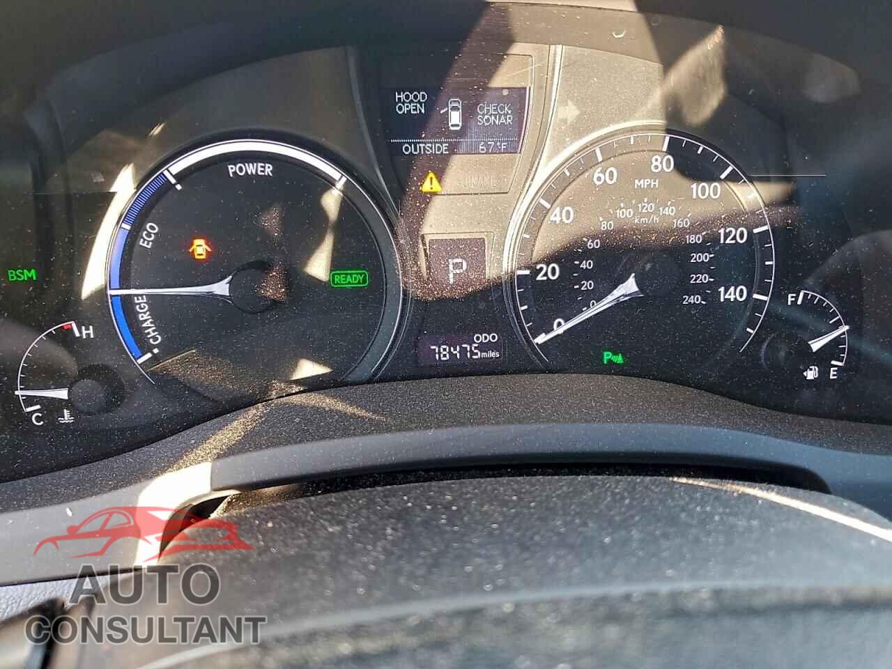 LEXUS RX450 2013 - JTJBC1BA7D2451994