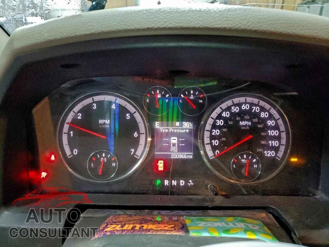 DODGE RAM 1500 2012 - 1C6RD7GP7CS220534