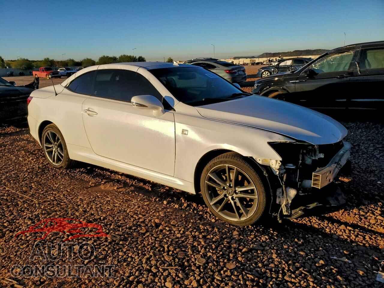 LEXUS IS 2013 - JTHFF2C26D2526935