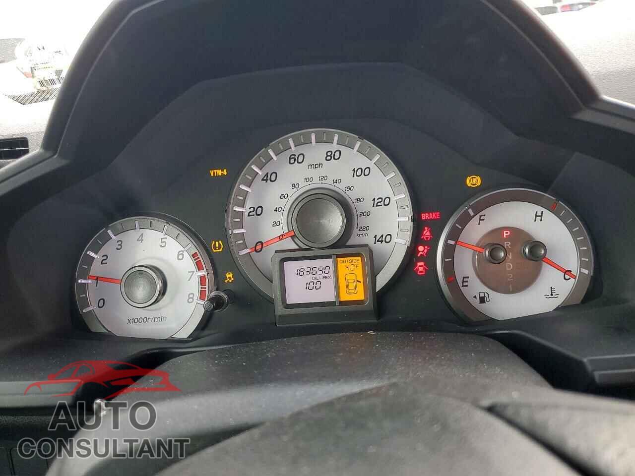 HONDA PILOT 2012 - 5FNYF4H68CB012338