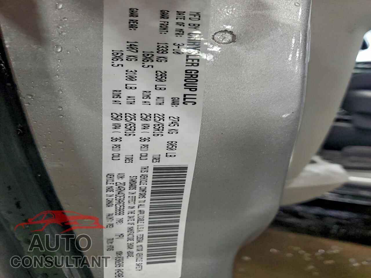DODGE CARAVAN 2010 - 2D4RN4DE8AR259898