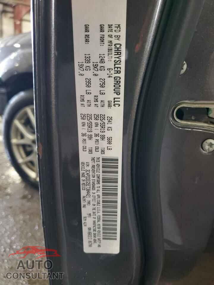 DODGE JOURNEY 2014 - 3C4PDDEG5ET304421