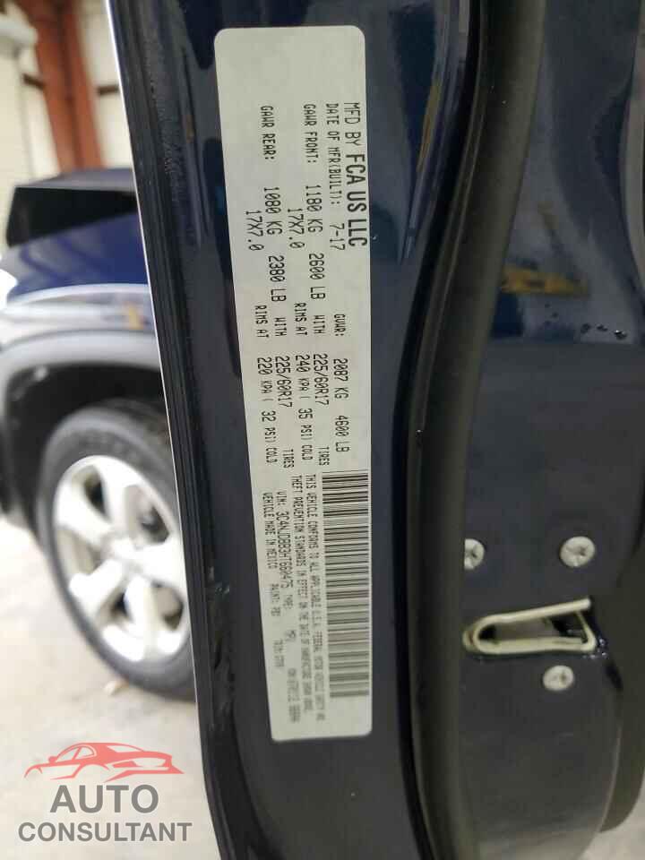 JEEP COMPASS 2017 - 3C4NJDBB3HT660475