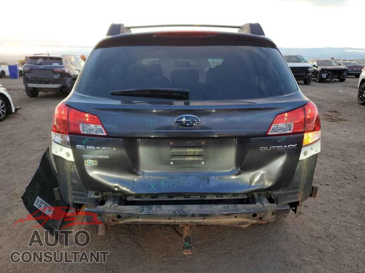 SUBARU OUTBACK 2012 - 4S4BRCCC1C3209977