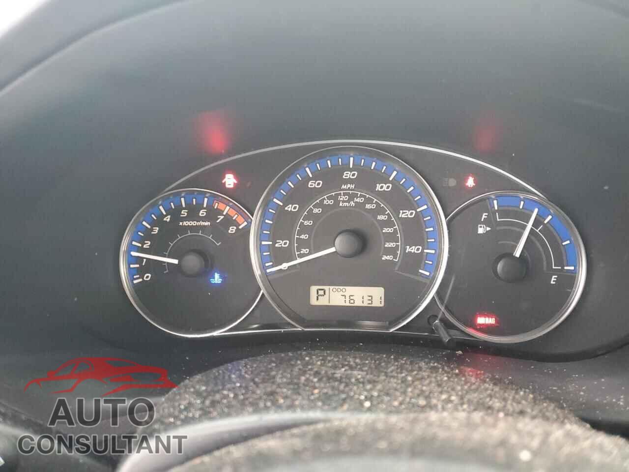 SUBARU FORESTER 2012 - JF2SHBEC8CH438563
