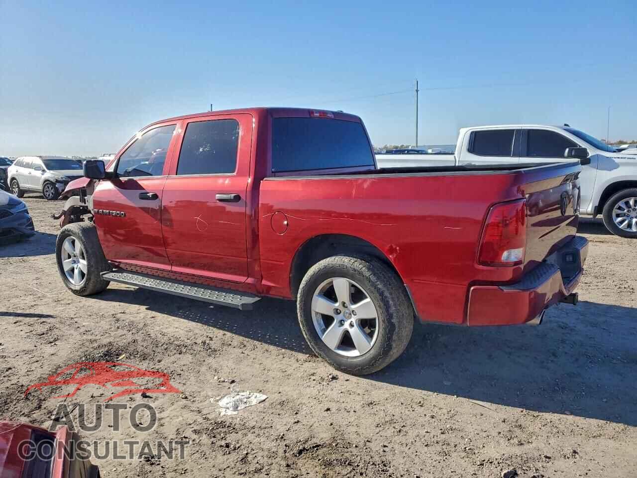 DODGE RAM 1500 2012 - 1C6RD6KT1CS212153