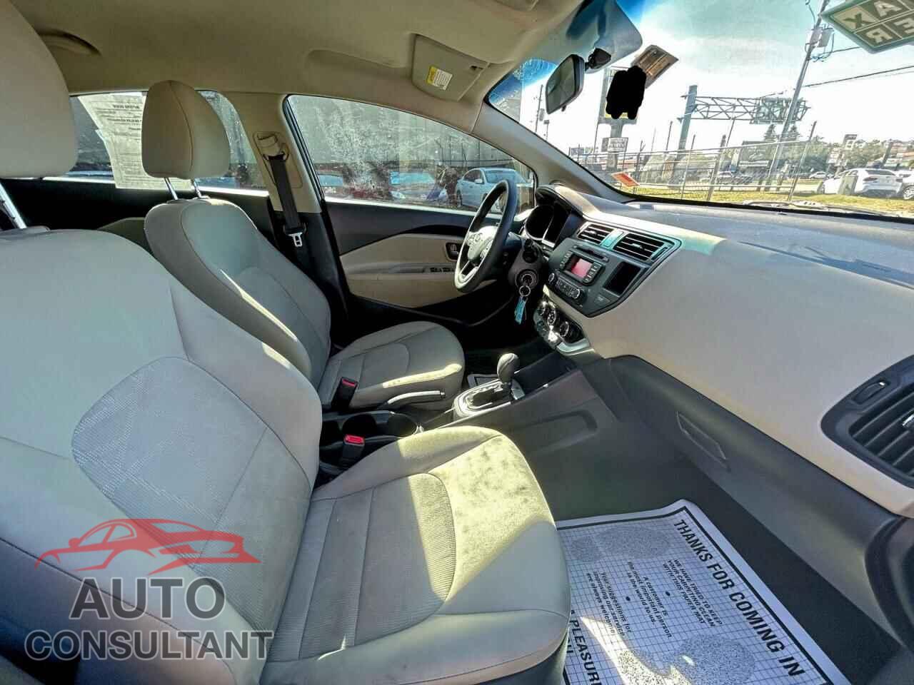 KIA RIO 2013 - KNADM4A39D6237799