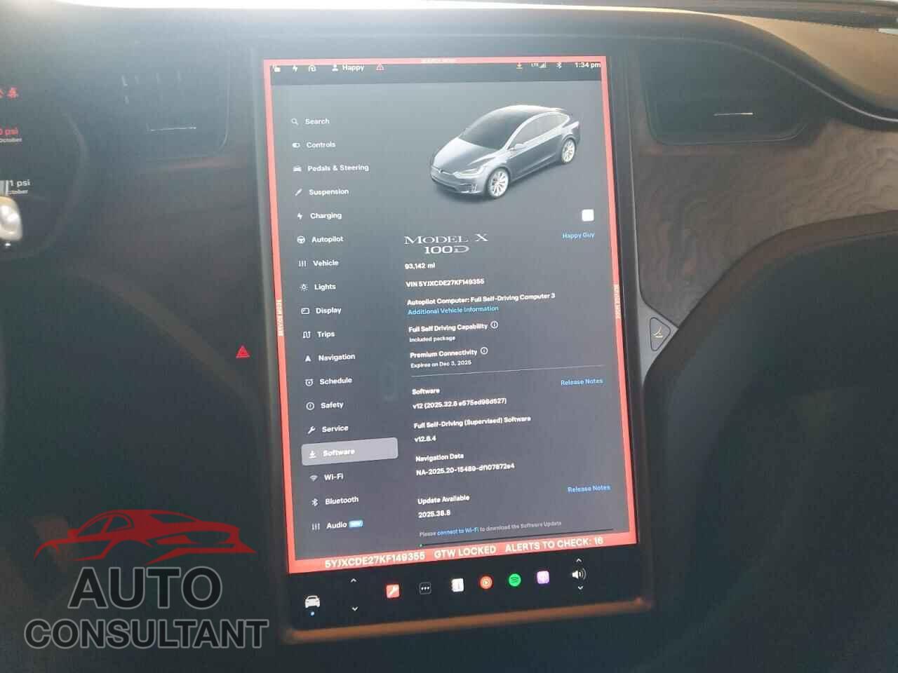 TESLA MODEL X 2019 - 5YJXCDE27KF149355