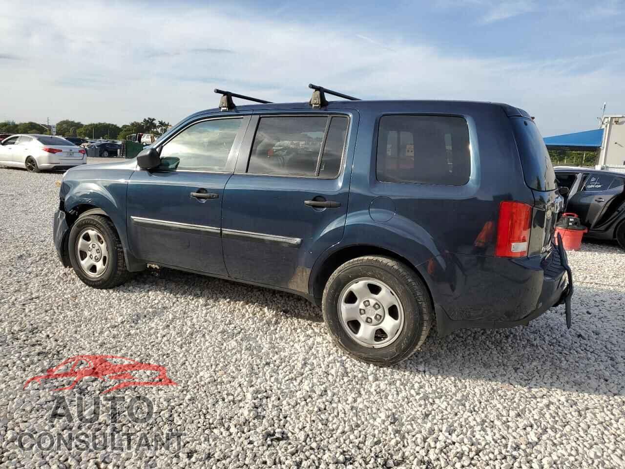 HONDA PILOT 2012 - 5FNYF4H25CB035265