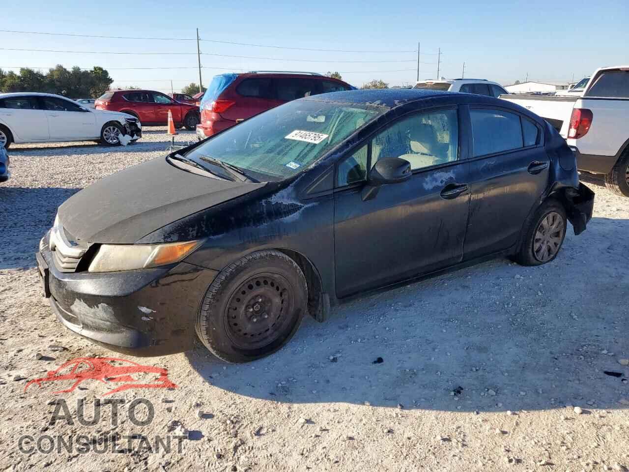HONDA CIVIC 2012 - 2HGFB2F51CH589144