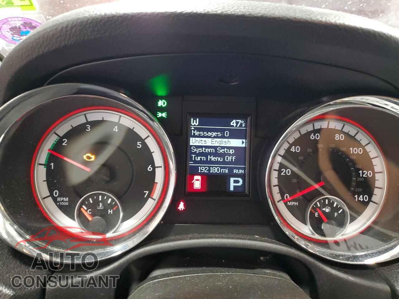 DODGE DURANGO 2012 - 1C4RDJAG2CC153902