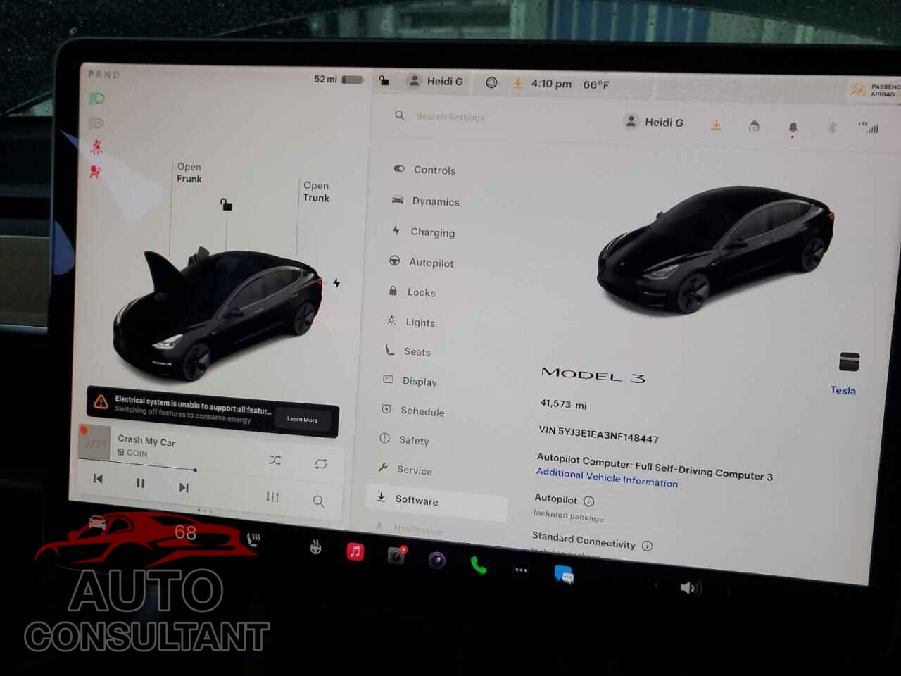 TESLA MODEL 3 2022 - 5YJ3E1EA3NF148447