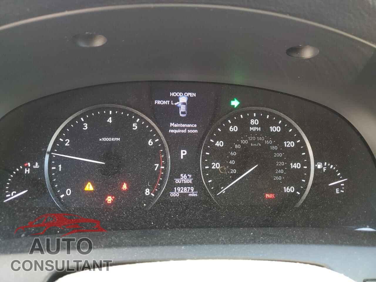 LEXUS LS460 2013 - JTHCL5EF6D5017035