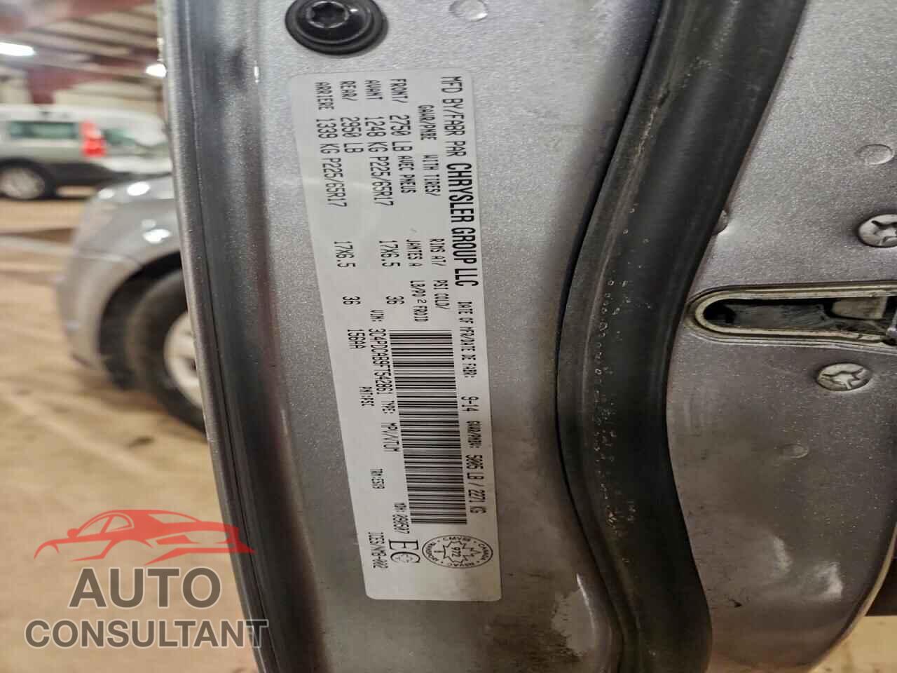 DODGE JOURNEY 2015 - 3C4PDCAB9FT542861